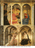 1 Beato Angelico, Annunciazione, Cortona. 2 Annunciazione, Museo di San Marco, Firenze