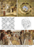 Mantegna, La camera degli sposi, Mantova. 1 Veduta di un angolo, 2 Oculo della volta. 3 Intradosso della copertura. 4 Assonometria dell’ambiente. 5 Parete affrescata con ritratti dei Gonzaga