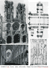 Cattedrale di Laon,  facciata,   pianta,  navata centrale,  Disegno di una torre di Willard de Honnecourt