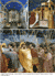Cappella degli Scrovegni, interno, Padova; Giotto, presentazione di Maria al Tempio, Padova; Il bacio di Giuda, Padova